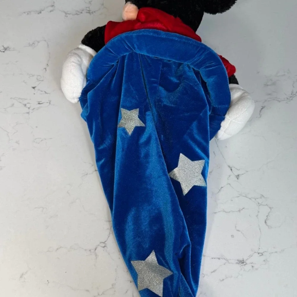 Vintage Disney Sorcerer Mickey Mouse Plush Christmas Stocking Walt Disney World